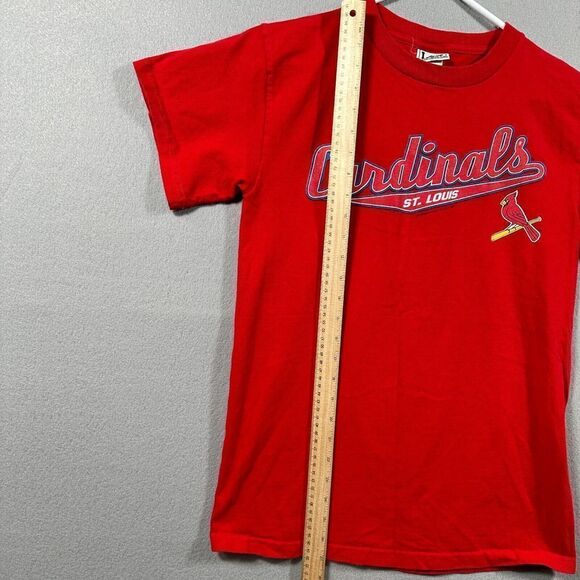Vintage Lee Cardinals Shirt Adult Extra Large STL Red Baseball MLB‎ 2001 - Picture 7 of 9